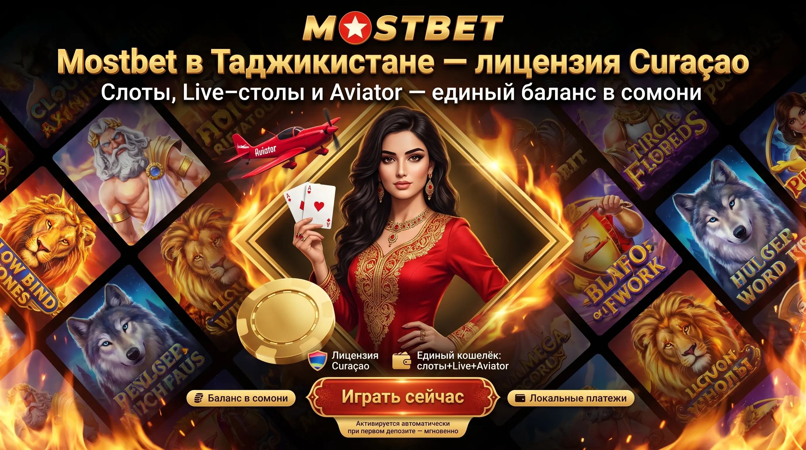Mostbet в Таджикистане — казино, регистрация и приложение